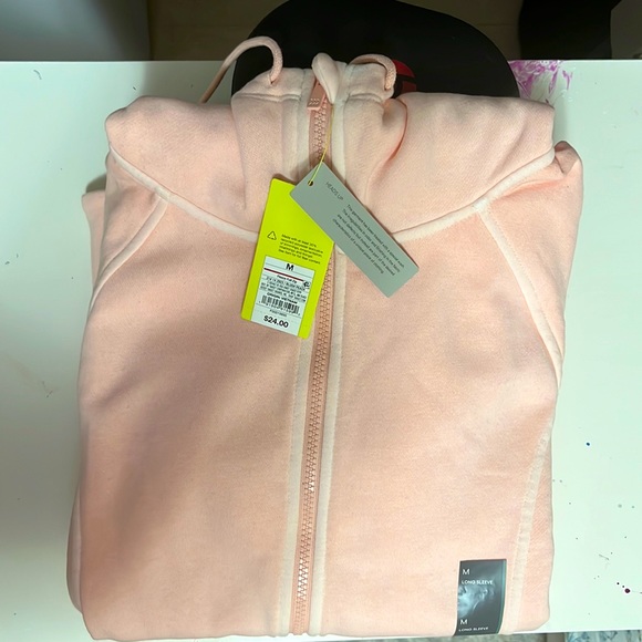 all in motion sweater with thumb hole cuffs and side pockets - Picture 1 of 6